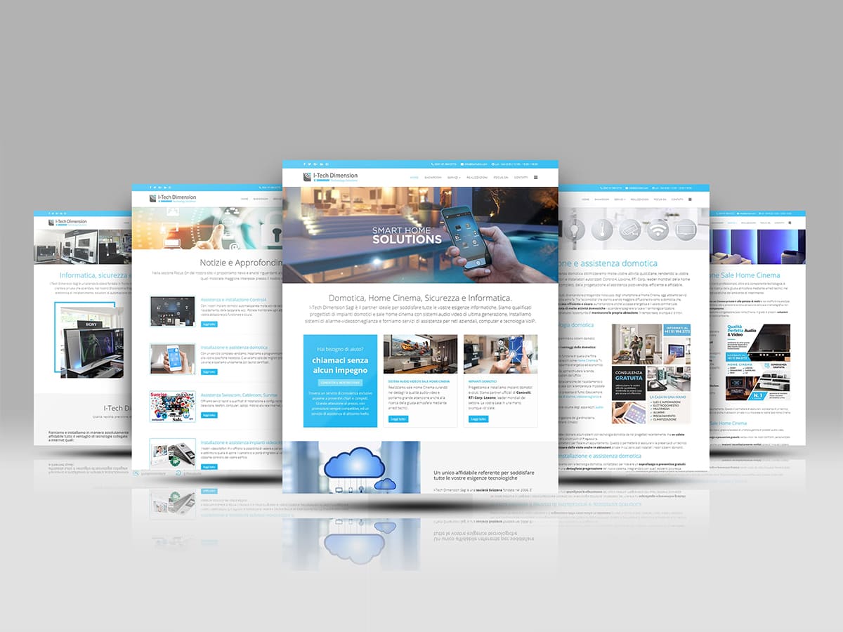 Realizzazione sito internet I-Tech Dimension