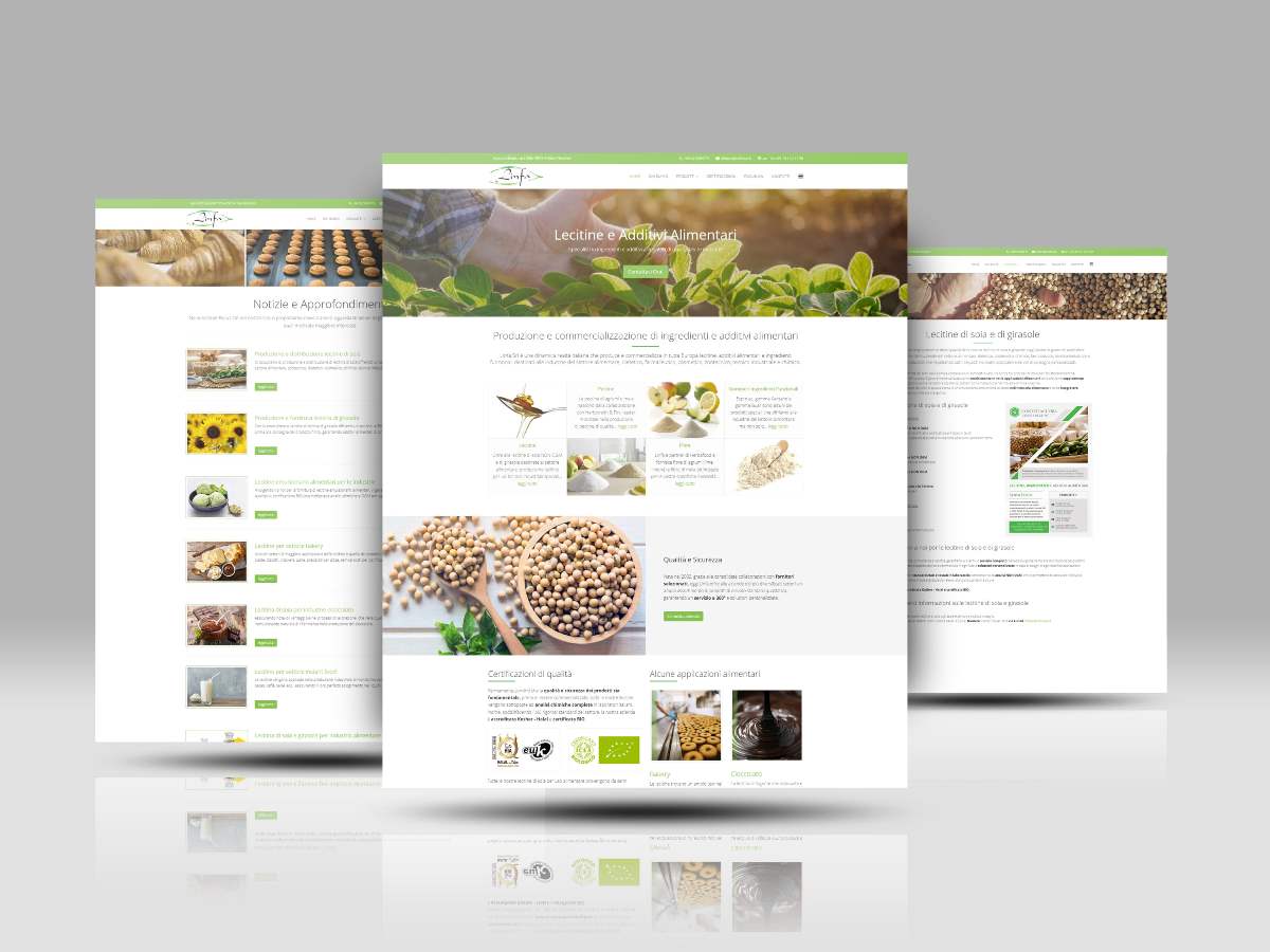 Realizzazione sito internet Linfa Srl