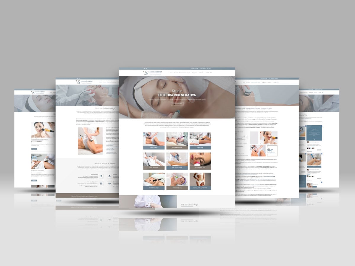 Realizzazione sito internet Sabrina Verga