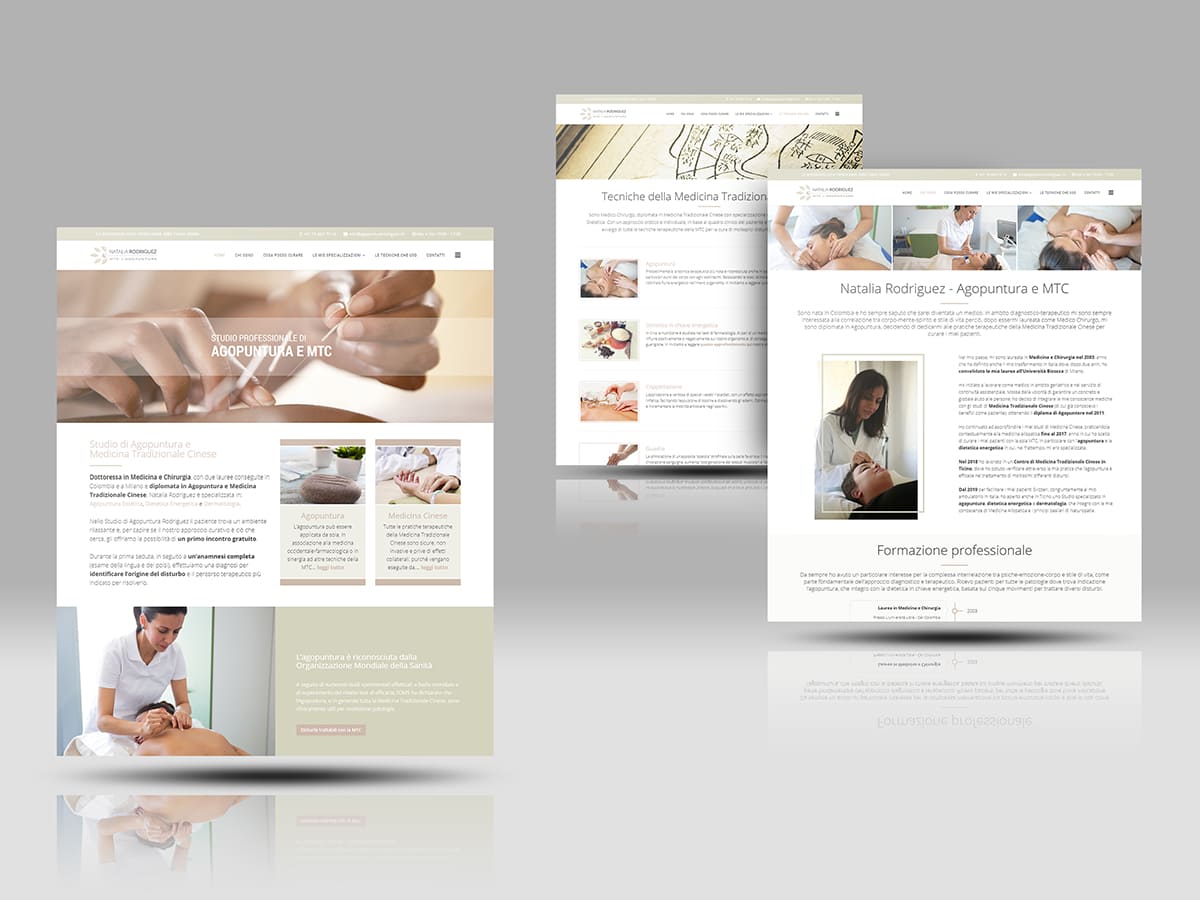 Realizzazione sito internet Studio Natalia Rodriguez