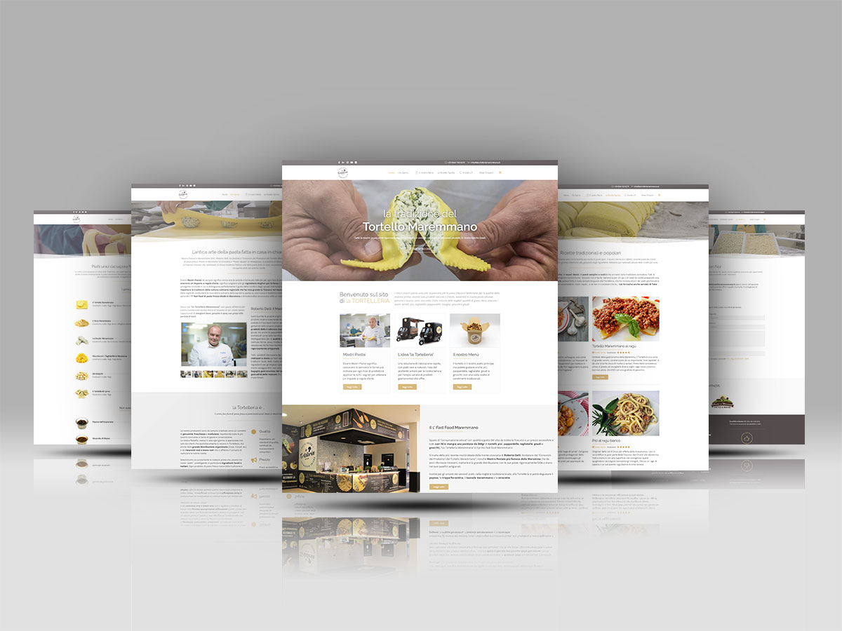 Realizzazione sito internet Tortelleria Maremmana